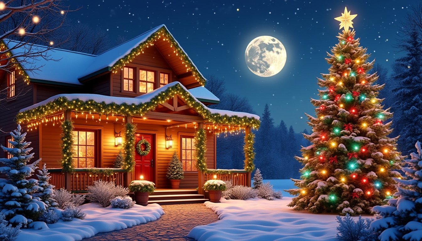 discover creative ways to incorporate lights into your outdoor christmas decorations this holiday season. transform your home into a winter wonderland with dazzling displays that spread festive cheer and illuminate your outdoor spaces beautifully.