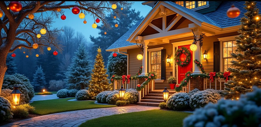 Landscaping tips for a fantastic outdoor christmas display