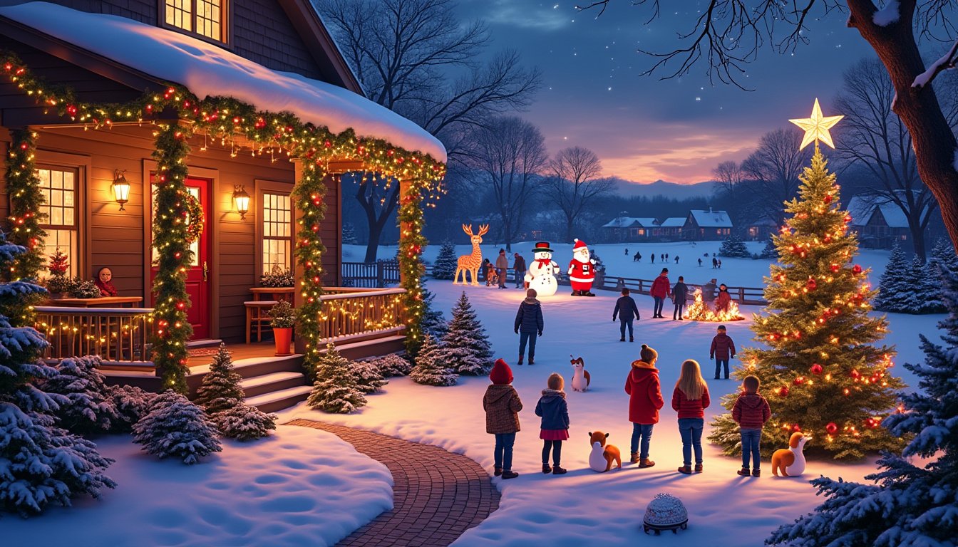 discover the significance of outdoor decorations in enhancing holiday festivities. explore how vibrant lights, festive ornaments, and beautiful displays transform neighborhoods, foster community spirit, and create memorable experiences during the holiday season.